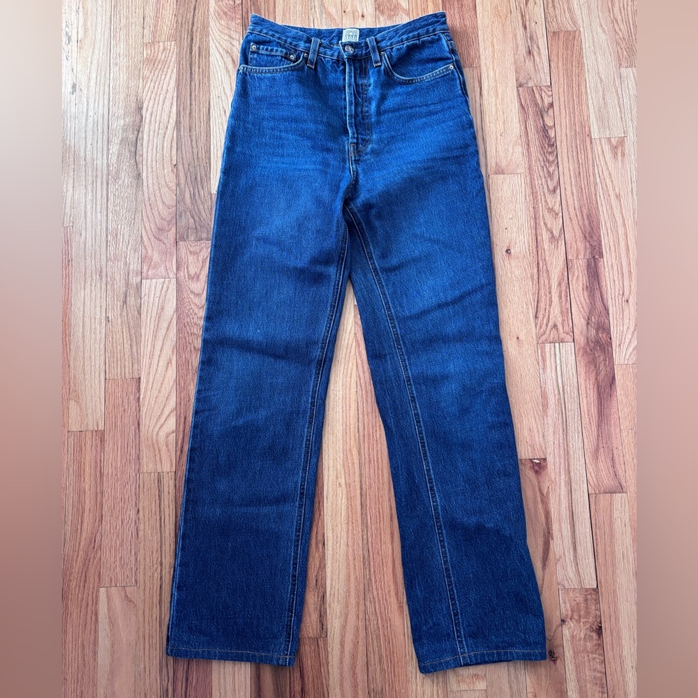 Toteme Indigo Straight-Leg Jeans